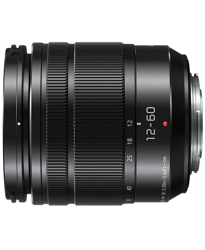 Panasonic Lumix G Vario 12-60mm f/3.5-5.6 Aspherical Lens for Micro Four Thirds, Black