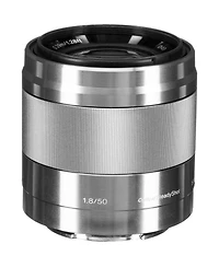 Sony E 50mm f/1.8 Oss Lens for Sony E, Silver