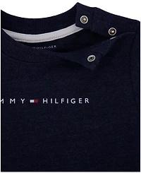 Tommy Hilfiger Baby Boys 2-Piece French Terry Top and Shorts Set