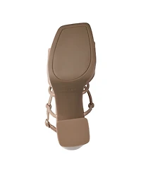 Marc Fisher Women's Glady Crisscross High Block Heel Platform Sandals