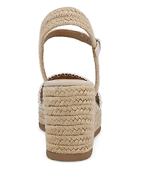 Mia Women's Becky Round Toe Wedge Sandals