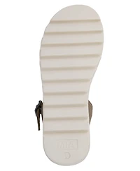 Mia Women's Ophidia Round Toe Wedge Sandals