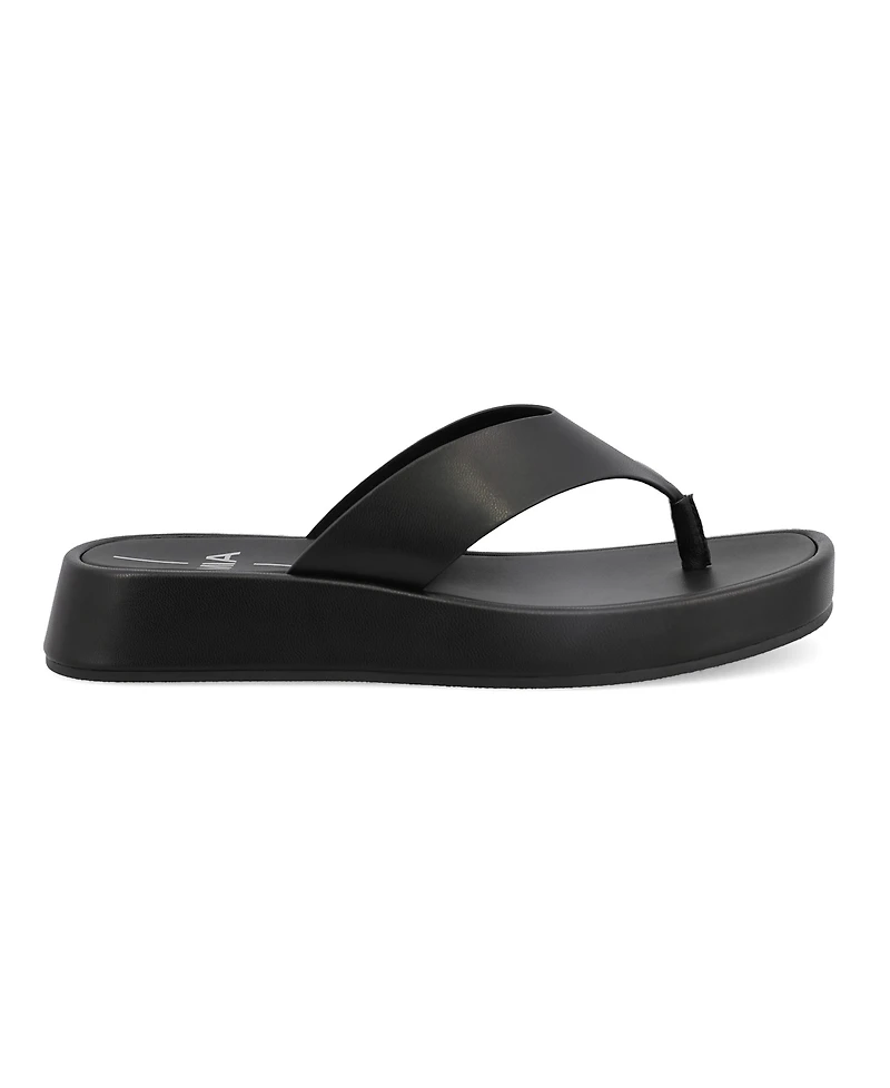 Mia Women's Pamelia Thong Round Toe Sandals