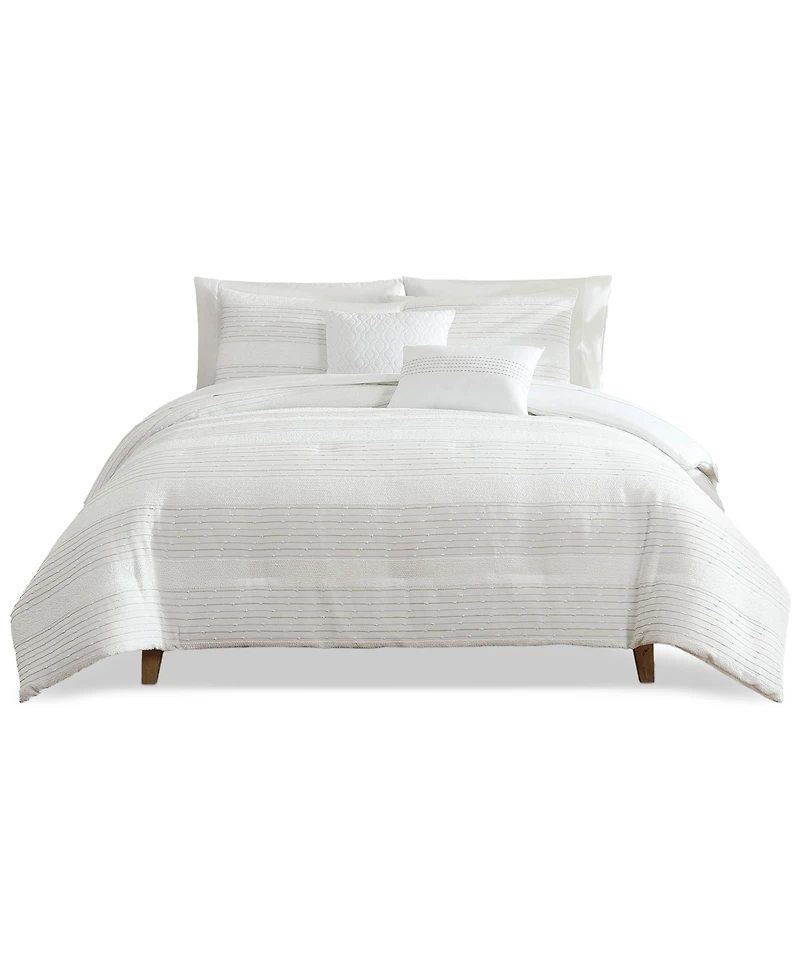 Hallmart Collectibles Silverstone 9-Pc. Comforter Set, Full, Exclusively at Macy's
