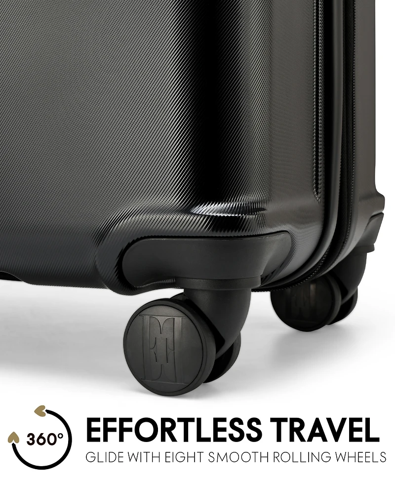 Elle Expedition 3-Piece Expandable Retro Spinner Luggage Set