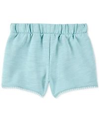 Carter's Toddler Girls Cotton Pom-Pom Dolphin Shorts