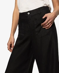 Sanctuary Women's The Linen Marine Wide-Leg Pants