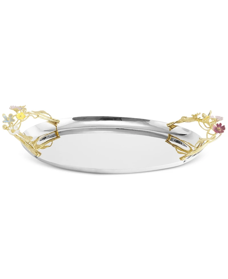Michael Aram Wildflowers Oval Tray