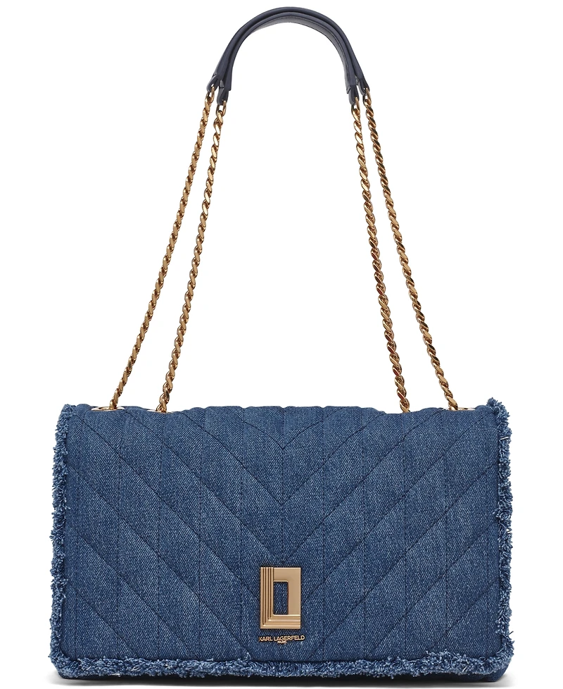 Karl Lagerfeld Paris Lafayette Large Shoulder Bag