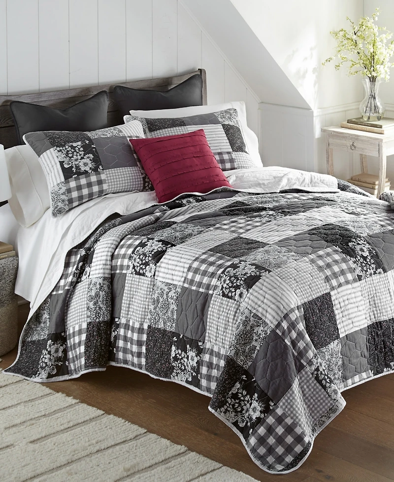 Donna Sharp Indiana Farmhouse 3-Pc. Quilt Set, Queen