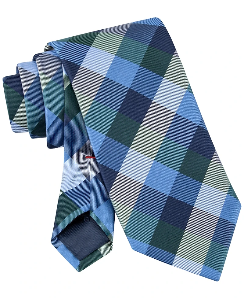 Tommy Hilfiger Men's Buffalo Plaid Tartan Tie
