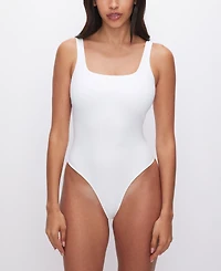 Good American Women's Scuba Modern Tank Bodysuit