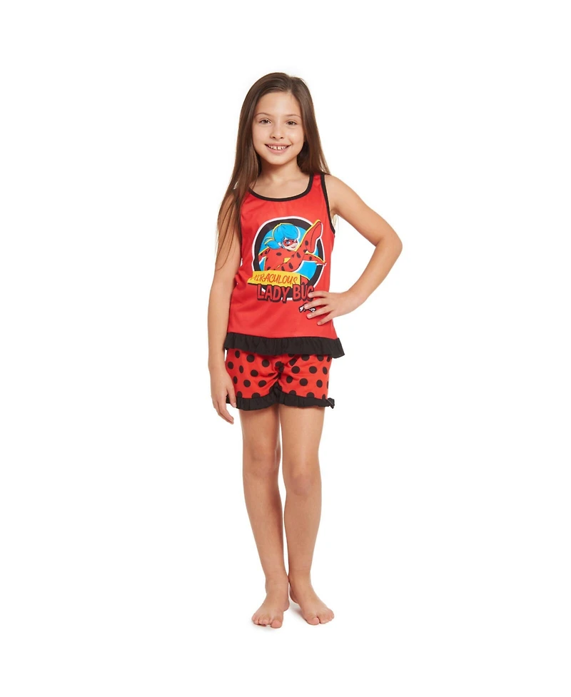 Miraculous Girls Pajama Shirt and Shorts