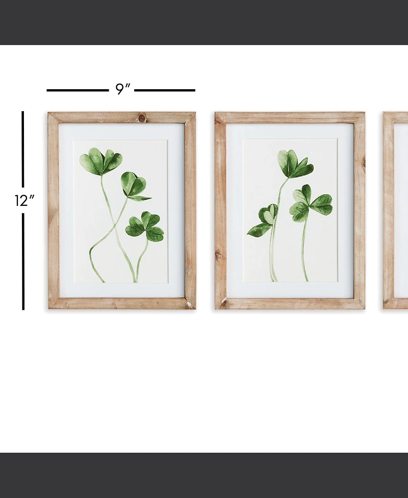Clover Cuttings Petite Prints Set of 3