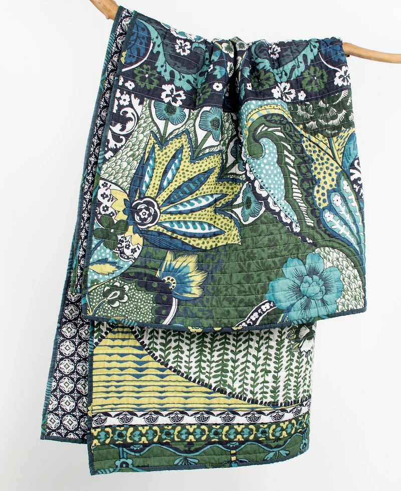 Levtex Jules Floral Reversible Quilted Throw, 50" x 60"