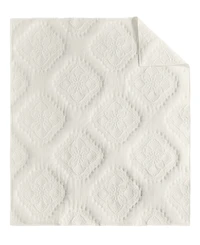 Levtex Muslin Stitch Stitching Quilted Throw, 50" x 60"