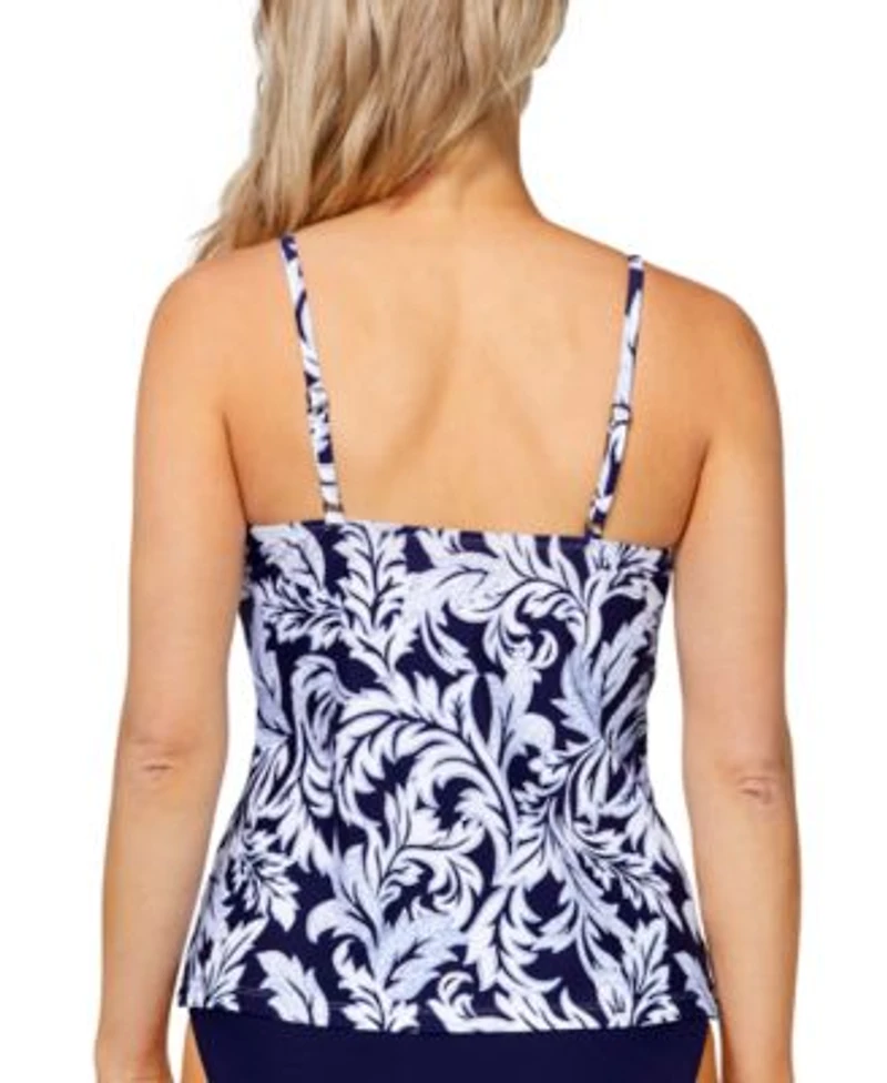 Island Escape Womens Underwire Tankini Top Bikini Bottoms Exclusively At Macys