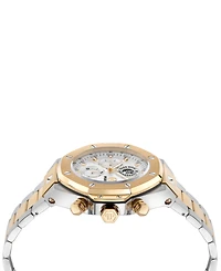Philipp Plein Men's Chronograph Royal Two-Tone Bracelet Watch 46mm
