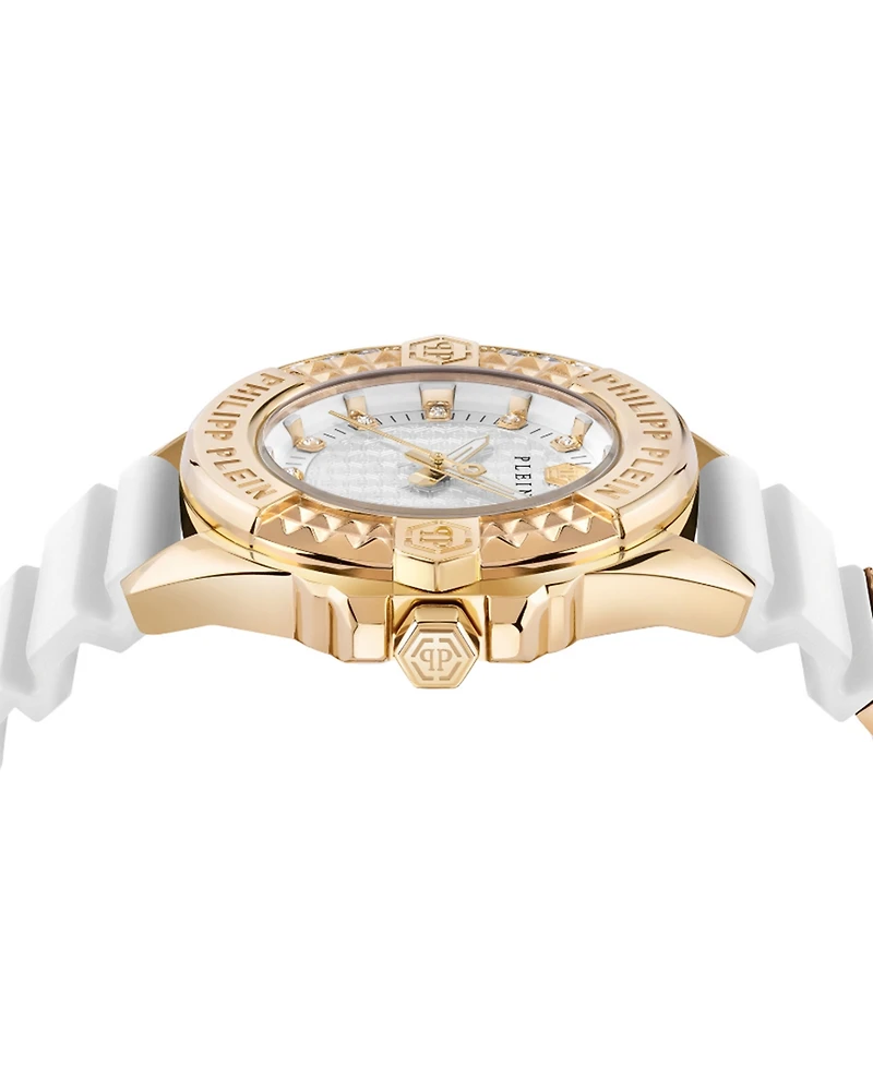 Philipp Plein Women's Majesty Silicone Strap Watch 38mm