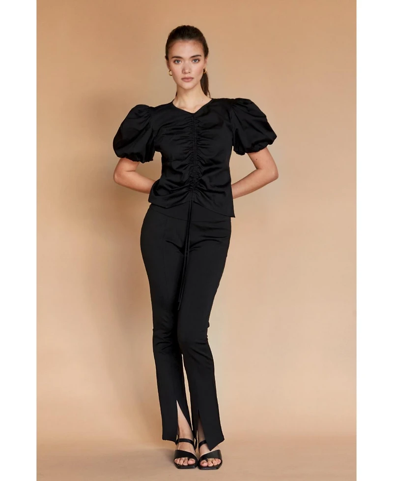 Crescent Women's Reese Balloon Sleeve Top
