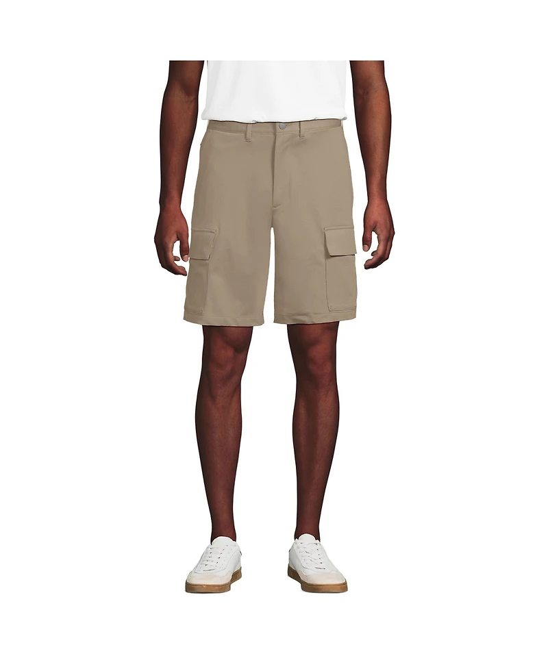 Lands' End Men's 9 Inch Flex Performance Cargo Short