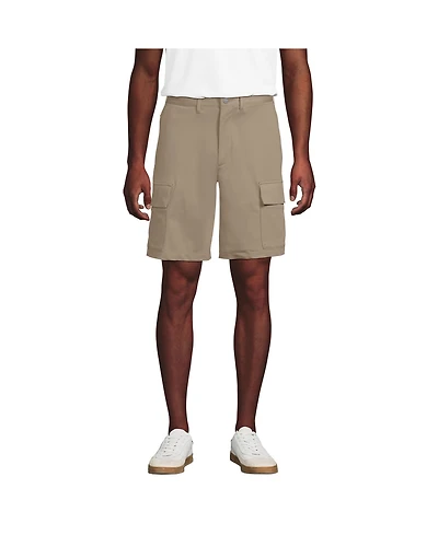 Lands' End Men's 9 Inch Flex Performance Cargo Short