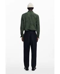 Desigual Men's Pleated trousers with contrasts
