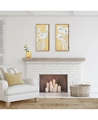 Flowering Amaryllis Prints, Set Of 2