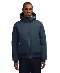 Pajar Men's Men s Pine Bomber with Fixed Hood and Detachable Faux Fur Trim