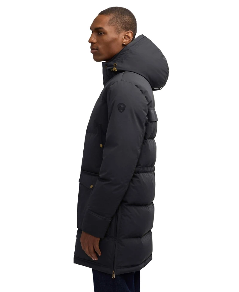 Pajar Men's Men s Prescott Long Length Parka with Detachable Sherpa Lined Hood