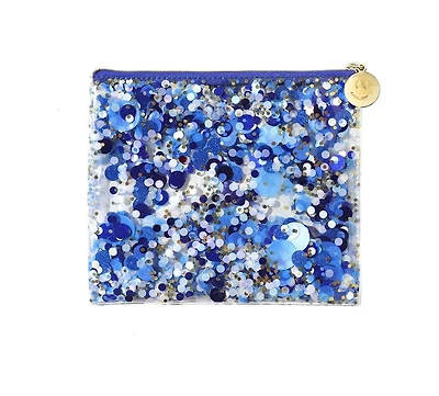 Spirit Squad Confetti Everything Pouch Cosmetic Bag