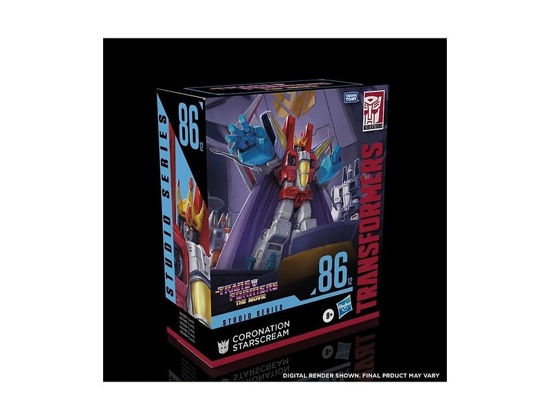 86-12 Coronation Starscream Leader Class | Transformers Studio Series | Transformers: The Movie 86