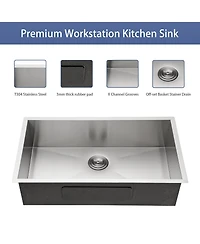 33 Inch Undermount Sink