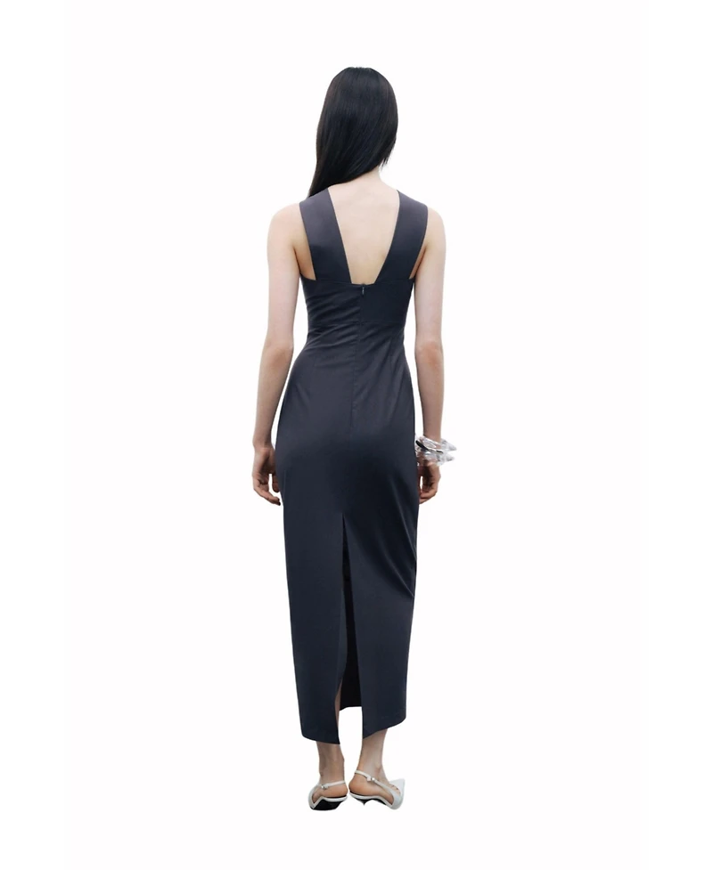 Nocturne Women's Cut-Out Detailed Midi Dress