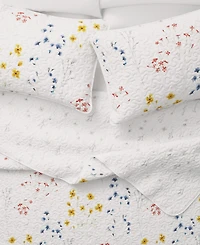 Linery & Co. Colorful Floral Microfiber Quilt Set With Shams