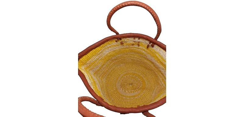 Warmth Handwoven Sisal African Tote Bag