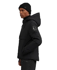 Pajar Men's Elias Mixed Media Ski Jacket with Fixed Hood