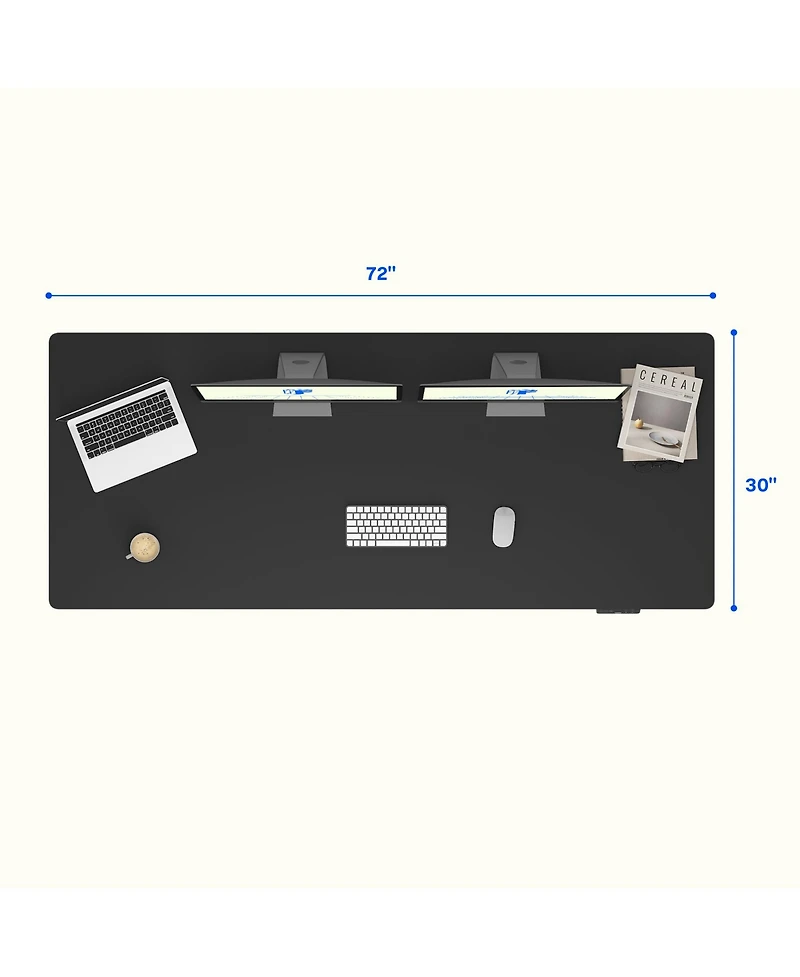 Flexispot E7-commercial W Electric Adjustable Standing Desk, Rectangular Chipboard Top