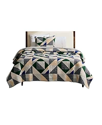 Lacoste Home Signature Cotton -Pc. Quilt Set
