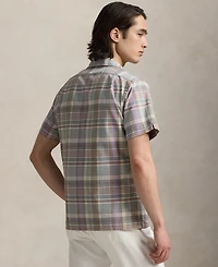 Polo Ralph Lauren Men's Classic-Fit Plaid Oxford Camp Shirt