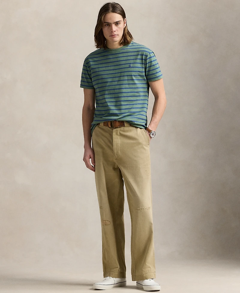 Polo Ralph Lauren Men's Classic-Fit Striped Cotton Jersey T-Shirt