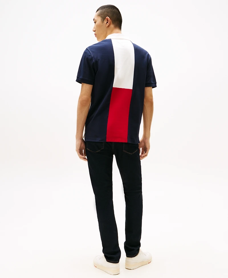 Tommy Hilfiger Men's Archive Colorblock Polo Shirt
