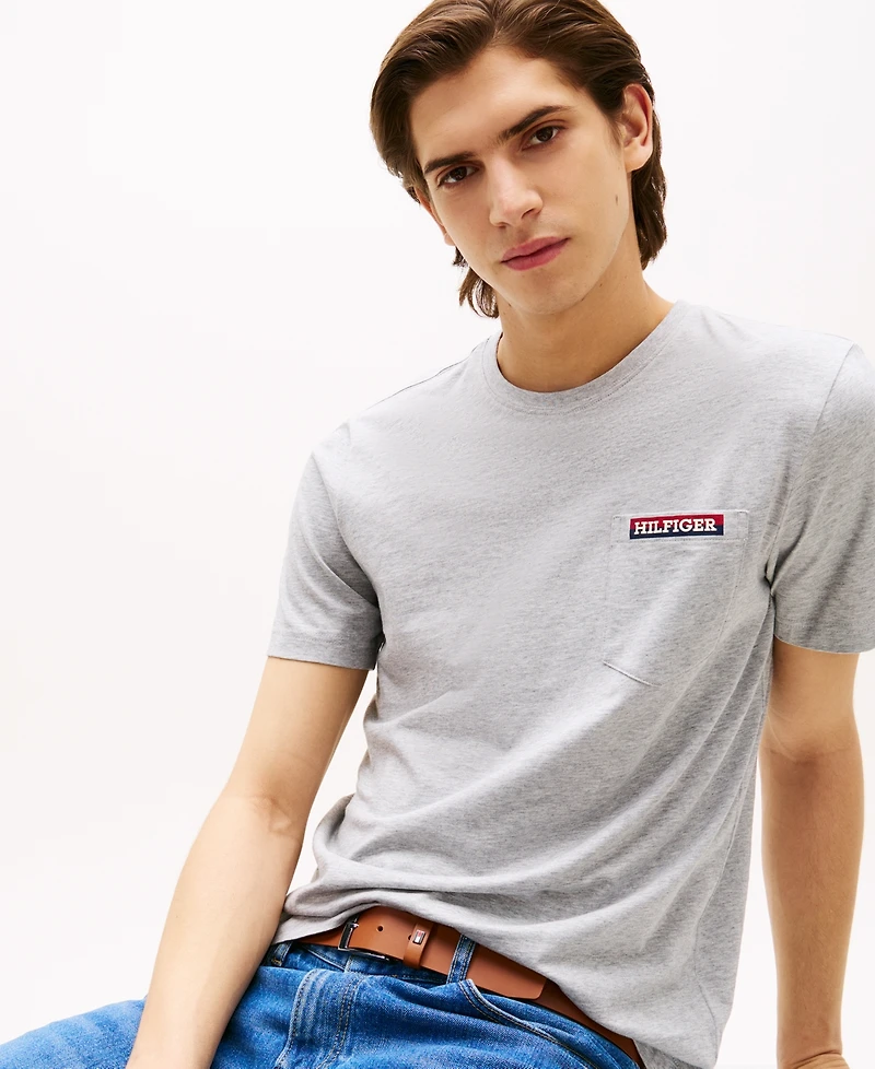 Tommy Hilfiger Men's Monotype Pocket T-Shirt