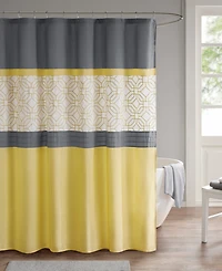 510 Design Donnell Embroidered Shower Curtain, 72" x 72"