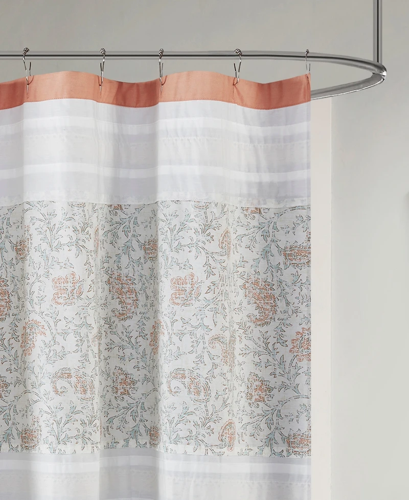 Madison Park Dawn Cotton Shower Curtain, 72" x 72"