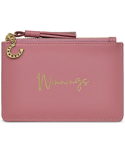 Radley London Kentucky Derby Leather Ziptop Coin Wallet