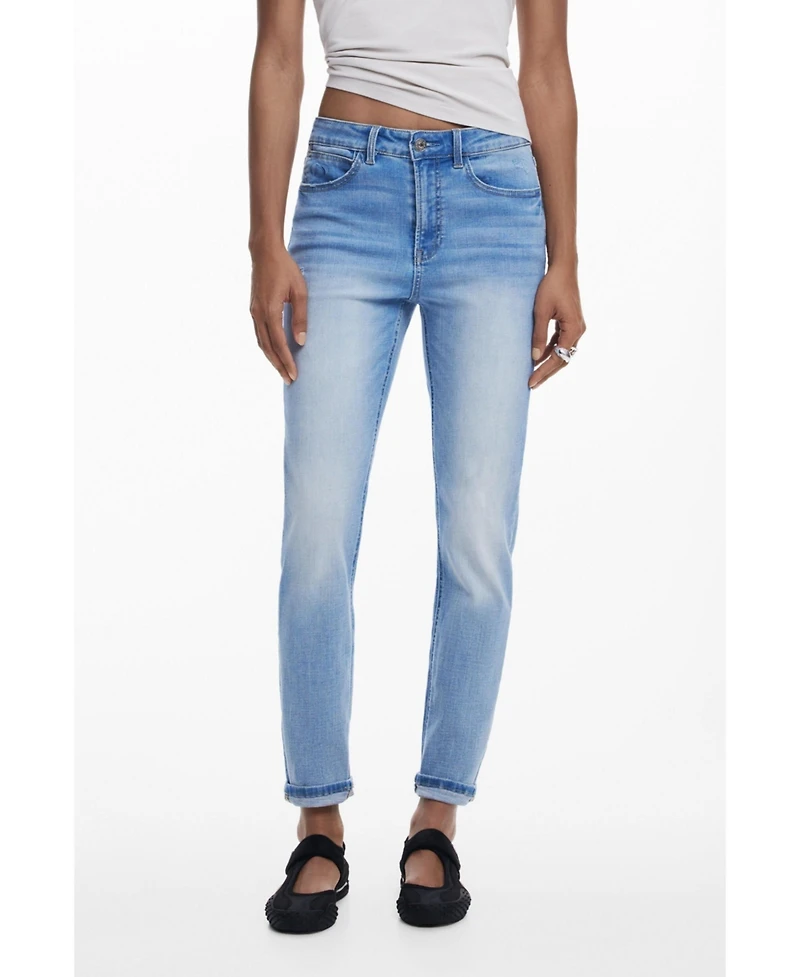 Desigual Women's Regular Basic Jeans