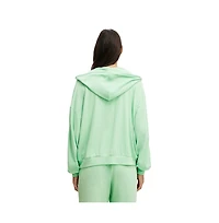 Cotton On Women's Light Weight Super Soft Hooded Zip Through