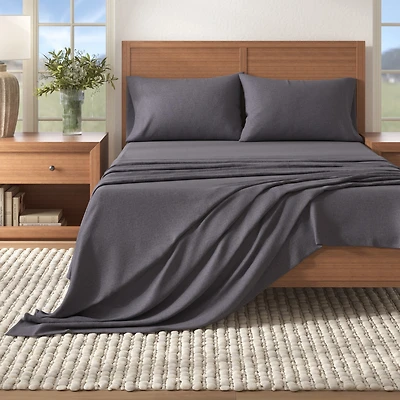 Linery & Co. Cotton Blend Flannel Sheet Set