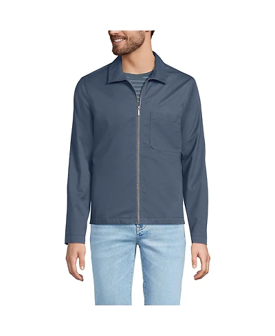 Lands' End Men's Lightweight Full Zip Jacket